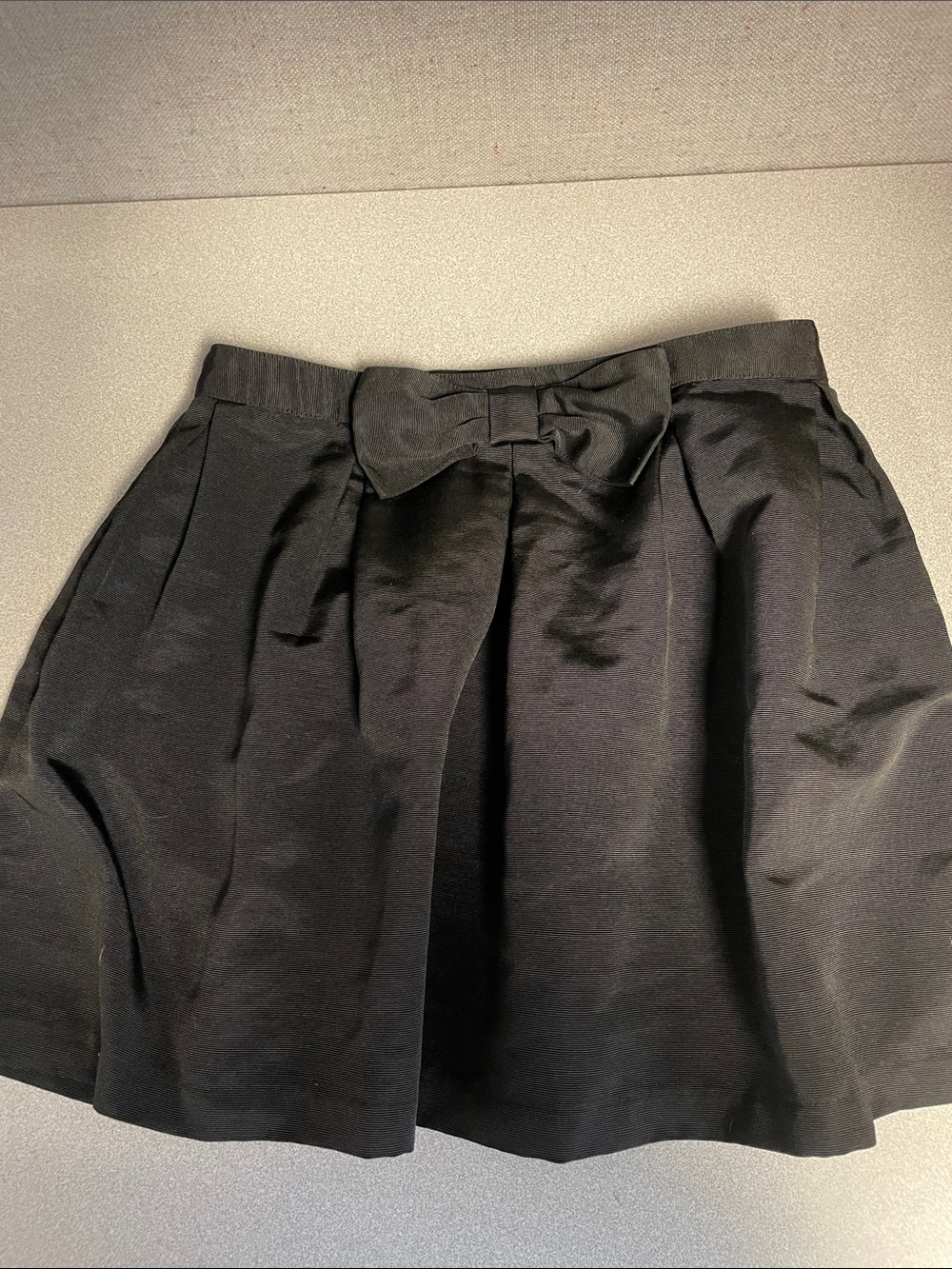 Bethany Mota from Aeropostale Black Bow skater Women's Skirt